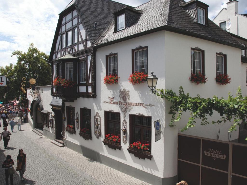 Hotel Felsenkeller Rüdesheim am Rhein Exterior foto