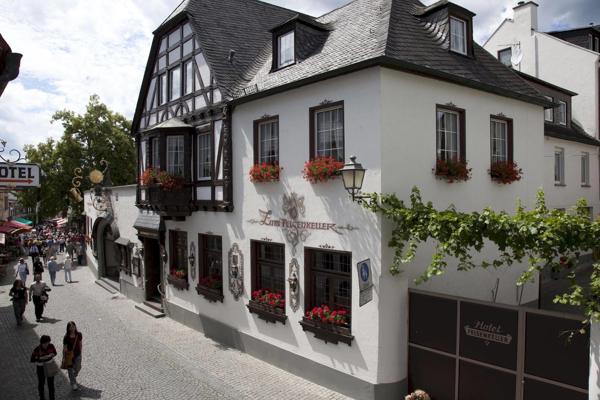 Hotel Felsenkeller Rüdesheim am Rhein Exterior foto